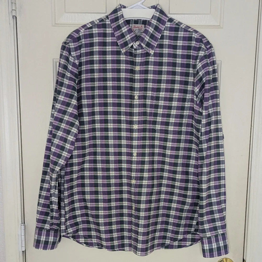 J. Crew Re-Imagine Oxford Button Down‎ Men's L Slim